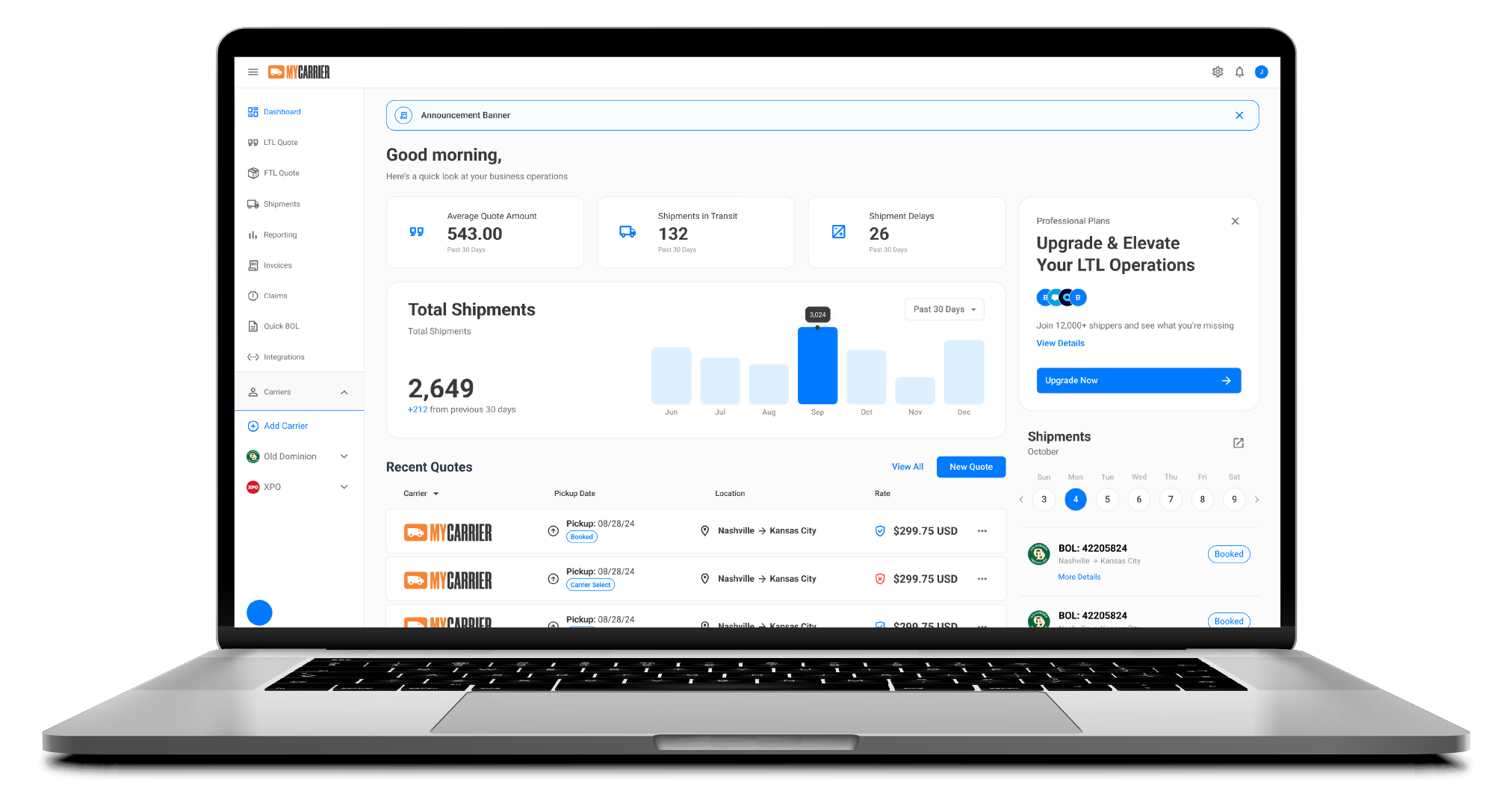 Homepage-Mockup